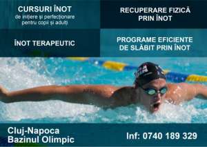 Curs Inot Cluj,   Pret Cursuri Inot Cluj,   Slabeste Rapid prin inot - Program Rapid si Eficient