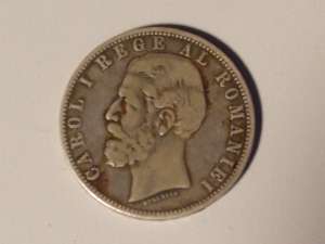 moneda carol 1 1883
