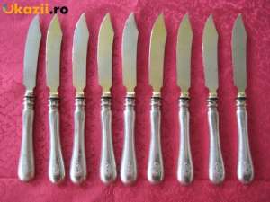 set cutite argint ptr peste anul 1872