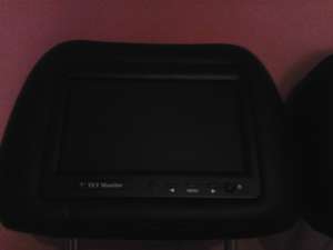 vand tetiere din piele cu monitor LCD 7"