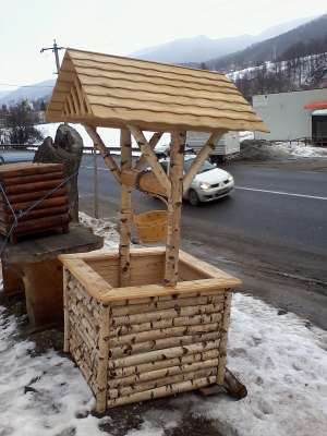 Mobilier rustic pentru gradina