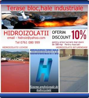 hidroizolatii terase