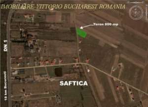 Proprietar vand teren intravilan bucuresti nord,  DN1,  Saftica