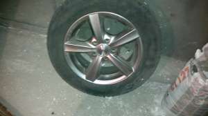 SET JANTE ALIAJ + ANVELOPE PIRELLI