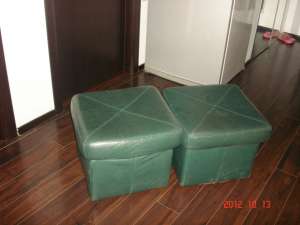 Taburet piele