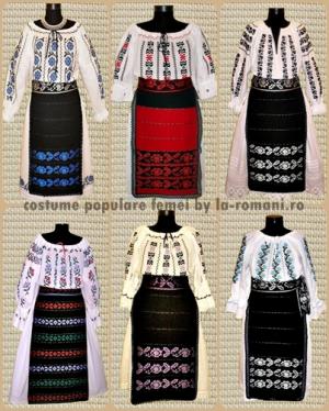 Producator costume populare femei