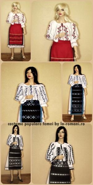 Producator costume populare femei
