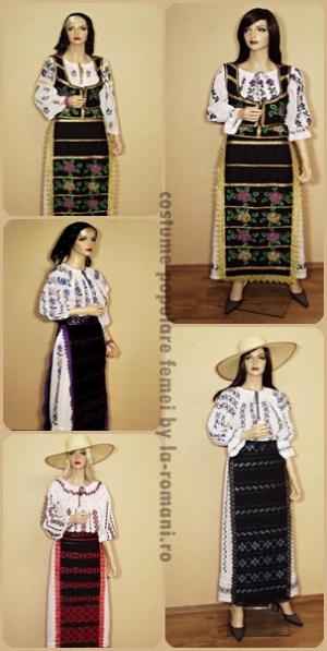 Producator costume populare femei