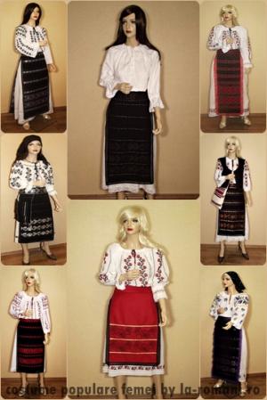 Producator costume populare femei