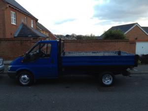 ford transit basculanta 3 parti