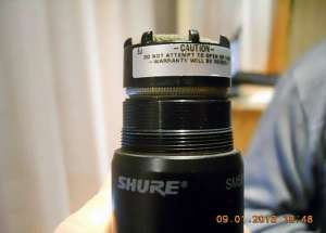 Microfon SHURE (original SUA)