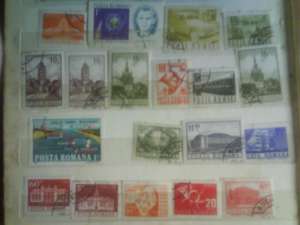 vanzare colectie timbre