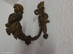 2 ELEMENTE DECORATIVE BRONZ