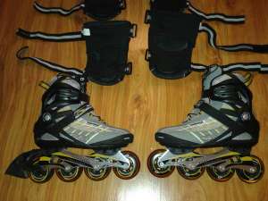 Role  ROSSIGNOL + aparatori HEAD