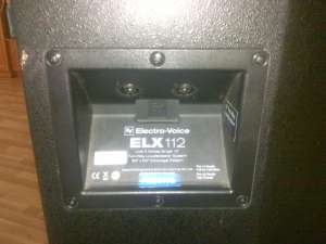 vand boxe electrovoice pasive elx112