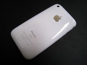 Capac Spate Iphone 3G 8G 16G 32G White (ALB) ORIGINAL NOU