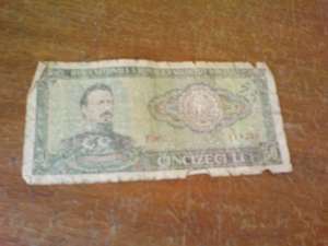 bacnote vechi din anul 1966:bacnote de 100, 50, 25, 10 lei