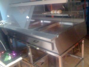 Vitrina calda  mare lungimea 1,    5