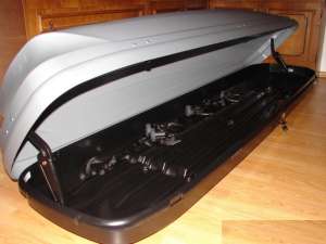 Cutie Portbagaj Originala Pentru Suv/Jeep + Bari Transversale Aluminiu-Stare Impecabila