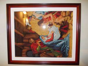 Vand goblen "Nasterea lui Iisus"