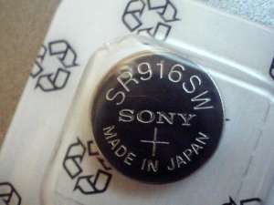 baterie ceas Sony,  cu argint-373-SR916SW.