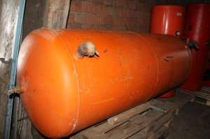 boiler dubla serpentina 290 litrii vertical