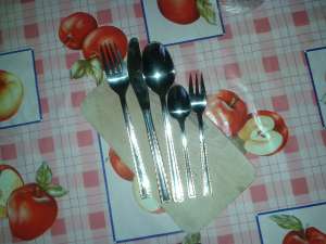Set TACAMURI SOLINGEN CU AUR 18k