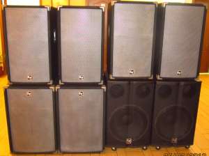 boxe electrovoice orga pa2x, mixer, putere