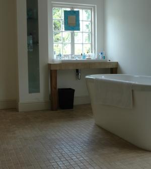 Placare blaturi,   baie,   travertin ROCAS DECOR