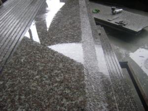 Trepte,   glafuri granit ROCAS DECOR