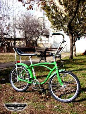 Bicicleta pegas modern kent vopsea verde lime