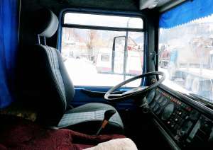Autospeciala transport busteni ROMAN  cu troliu