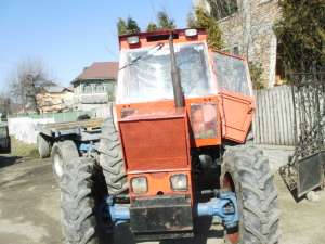 tractor 1010 echipat de padure