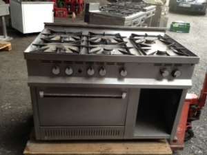 ARAGAZ PROFESIONAL INOX CU 6 OCHIURI