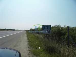 Teren Autostrada A1 km 90
