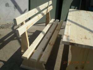 Mobilier rustic de gradina