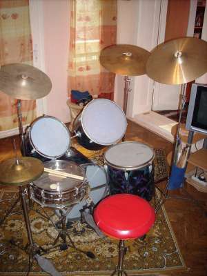 Set tobe acustice cu stative inox pliabile