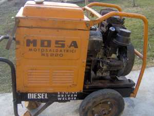 Generator cu aparat de sudura