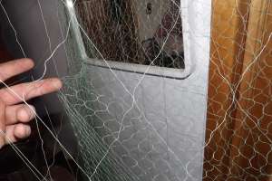 plasa profesionala de prins peste din matase