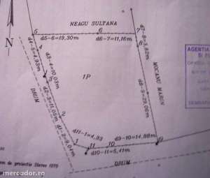 Teren intravilan 932 m2