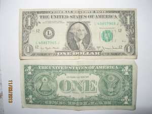 Bagnote 1 dolar