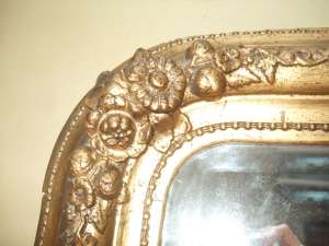 Vand oglinda venetiana, cristal, veche