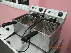 Friteuza dubla profesionala 8+8l