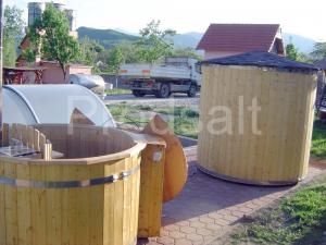 Sauna barrel - sauna de exterior VERTICALA