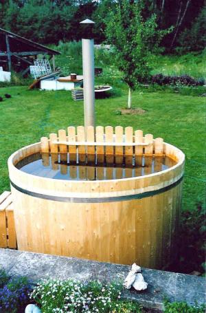 Ciubar din lemn -  Hot tub din lemn