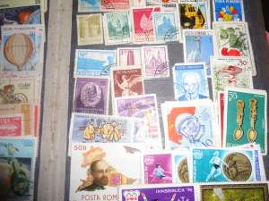 vand timbre vechi , mauritius, cuba, mongolia, rusia, romania etc