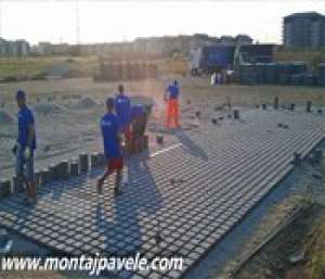 montaj pavaj,  pavele,  dale si borduri