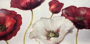 Tablouri canvas si piele 140x70 cm,  tablouri decorative,  tablouri moderne,  tablouri decorate si c