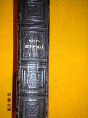 VAND SANTA SCRIPTURA 1874