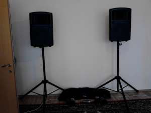vand boxe rcf art 800 as -rcf art 300 a-fbt max 4 a
